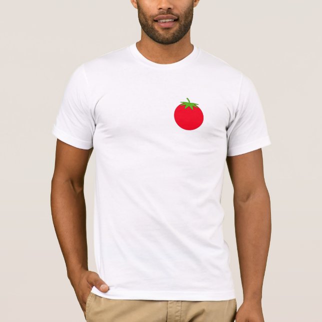 Rote Tomate T-Shirt (Vorderseite)