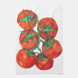 Rote Tomaten Küchentücher