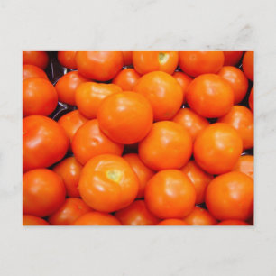 Rote Tomaten Postkarte