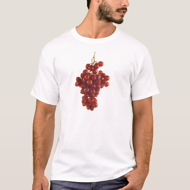 Rote Trauben T-Shirt (Vorderseite)
