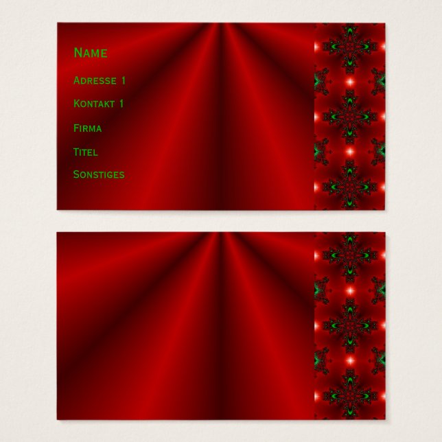 Rote Träume (Vorne & Hinten)