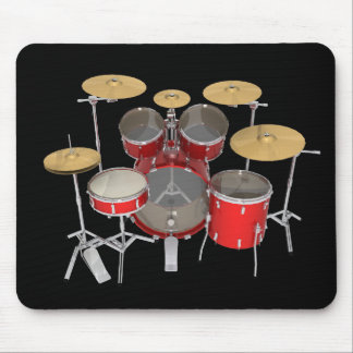 Rote Trommel-Ausrüstung: Mousepad
