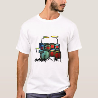 Rote Trommeln T-Shirt