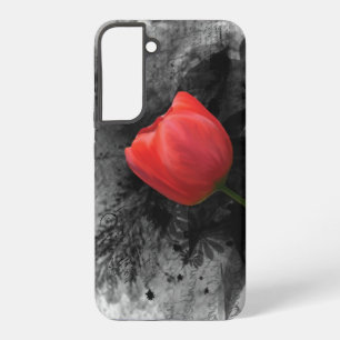 Rote Tulpe Samsung Galaxy Hülle