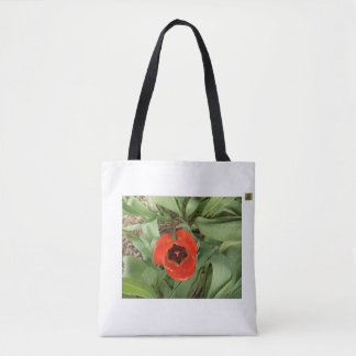 Rote Tulpen-Tasche