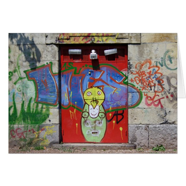 Rote Tür (Vorderseite (Horizontal))