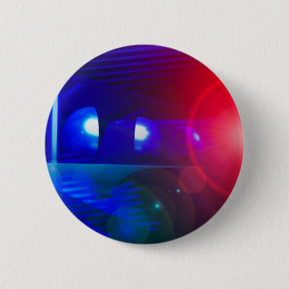 rote u. blaue Polizeilichter Button