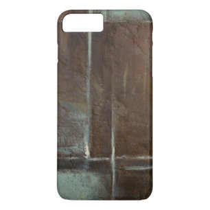 Rote u. graue Backsteinmauer iPhone 8 Plus/7 Plus Hülle