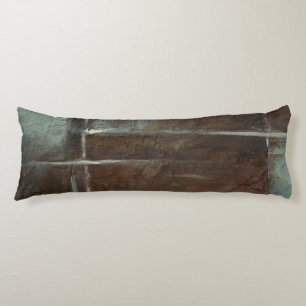 Rote u. graue Backsteinmauer Seitenschläferkissen