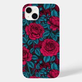 Rote und blaue Rose Case-Mate iPhone 14 Plus Hülle