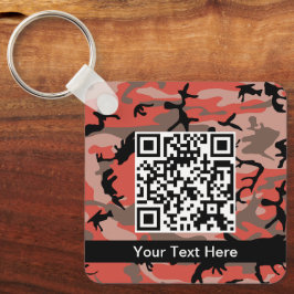 Rote und braune Camouflage, Militär, Armee Schlüsselanhänger