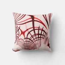 Rote und braune Kurven auf hellem Hintergrund