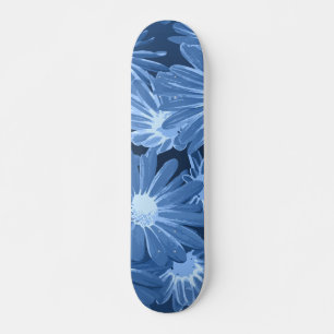 Rote und gelbe Blumen 3 Skateboard