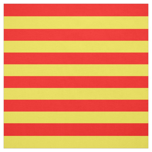 Rote und gelbe Streifen Stoff (Muster)
