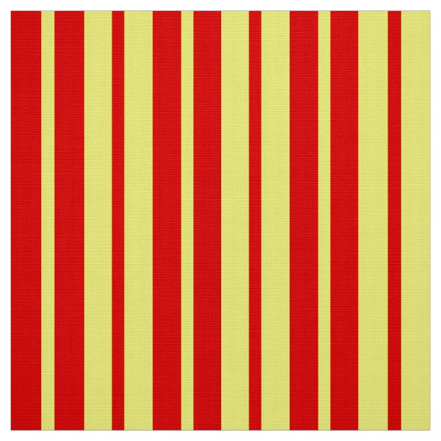 Rote und gelbe Streifen Stoff (Muster)