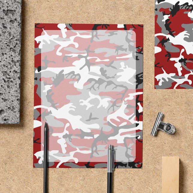 Rote und graue Camouflage, Militär, Briefe der Arm (Von Creator hochgeladen)