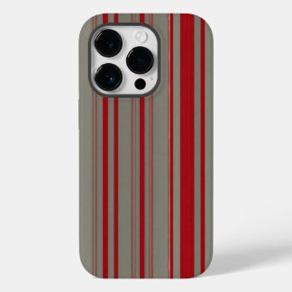 rote und graue Linien Case-Mate iPhone 14 Pro Hülle