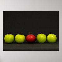 Rote und grüne Äpfel