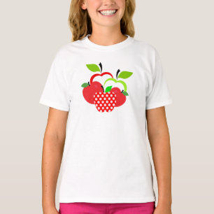 Rote und grüne Äpfel T-Shirt