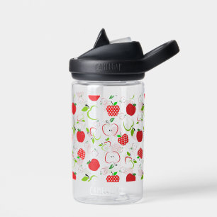 Rote und grüne Äpfel Trinkflasche