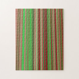 Rote und Grüne Schattierungen Puzzle