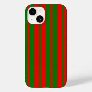 Rote und grüne Streifen Case-Mate iPhone 14 Hülle