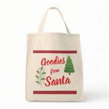 Rote und natürliche Geschenke von Santa
