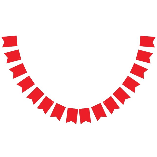 Rote und orangefarbene Krabben, die nebeneinander  Wimpelkette (Alle)