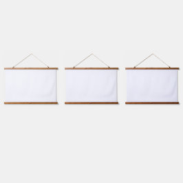 Rote und orangefarbene Maschenformen mit überlappe Wandteppich Mit Holzrahmen