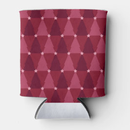 ROTE UND PINKCHRISTEN BÄUME UND STERNE DOSENKÜHLER