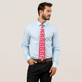 Rote und rosa Bowties Krawatte