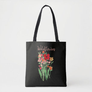 Rote und rosa Wildblumen Text