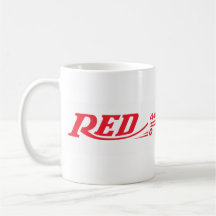 Rote und Rover-Logo-Tasse