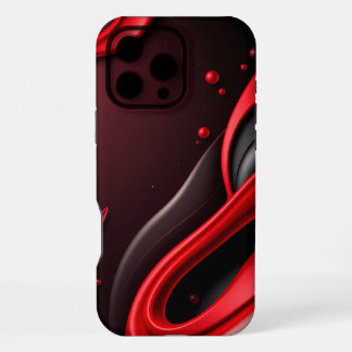 Rote und schwarze 3D-Verlaufs-Hülle für Mobiltelef iPhone 16 Pro Max Hülle