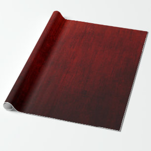 Rote und schwarze Blumentextilien Geschenkpapier