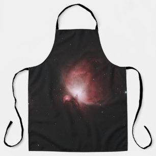 ROTE UND SCHWARZE GALAXIE MIT STERNEN SCHÜRZE