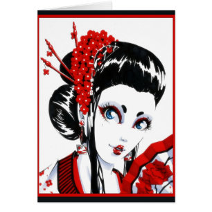 Rote und schwarze Karte