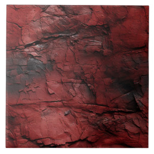Rote und schwarze Wand Fliese