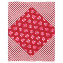 ROTE UND WEISSE CHRISTMAS KANDIEN UND DIAGONALSTRE