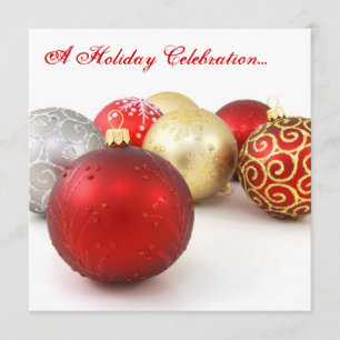 Rote und weiße kundenspezifische einladung