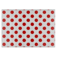 Rote und weiße Polka-Punkte