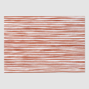 Rote und weiße Streifen Wasserfarben Weihnachten  Seidenpapier