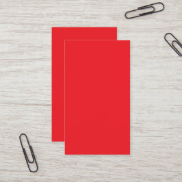 Rote Visitenkarten | Fettes Minimalistisches Desig Visitenkarte