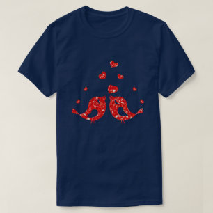 Rote Vögel T-Shirt