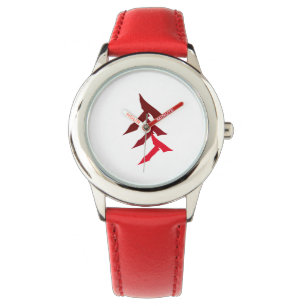 ROTE WAHRHEITS-UHR ARMBANDUHR