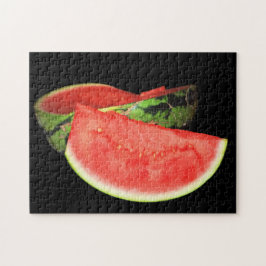 Rote Wassermelone Puzzle
