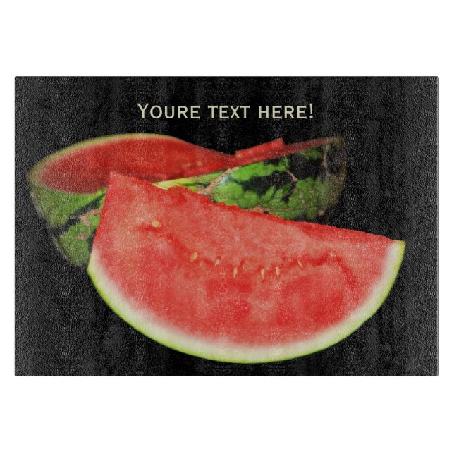 Rote Wassermelone Schneidebrett (Vorderseite)