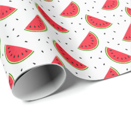 Rote Wassermelonen Geschenkpapier