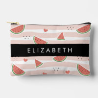 Rote Wassermelonen, Herz, Streifen, Ihr Name