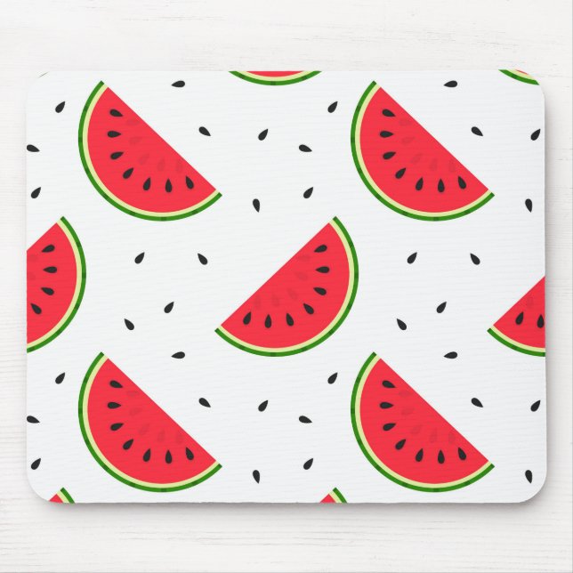 Rote Wassermelonen Mousepad (Vorne)